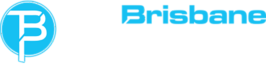 The Brisbane Plumbers company logo with blue BP emblem and brand name text
