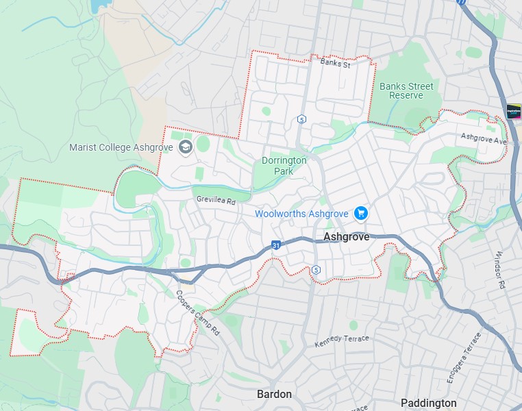 ashgrove queensland location