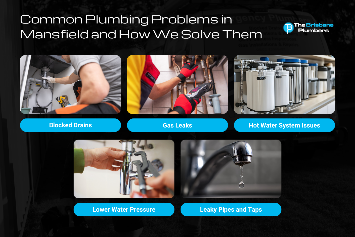 common plumbing problems in mansfield and how we solve them
