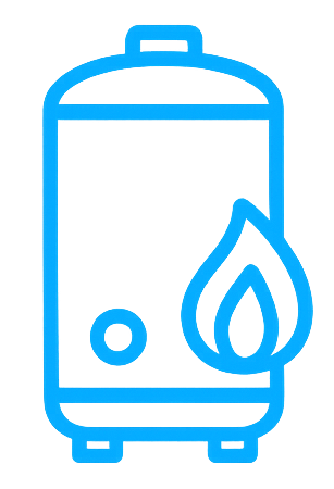 service hot water & gas system