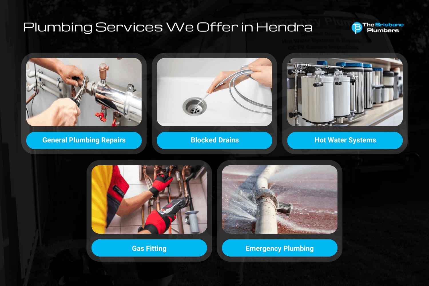 what plumbing services do you offer in hendra